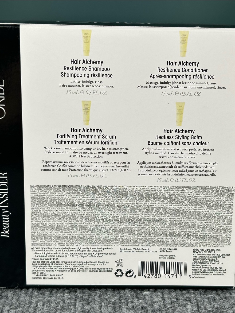 ORIBE Hair Alchemy Resilience Set ~ Shampoo Conditioner Serum & Balm TRAVEL sz - Picture 4 of 5